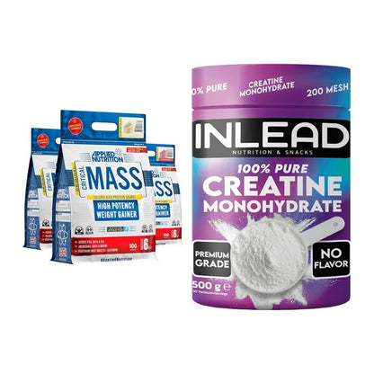 Masseaufbau-Set: Applied Nutrition + INLEAD Creatine – alle enthaltenen Artikel