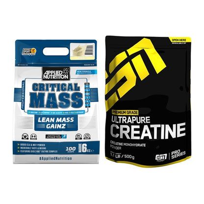 Masseaufbau-Set: Applied Nutrition + ESN Ultrapure Creatine – alle enthaltenen Artikel