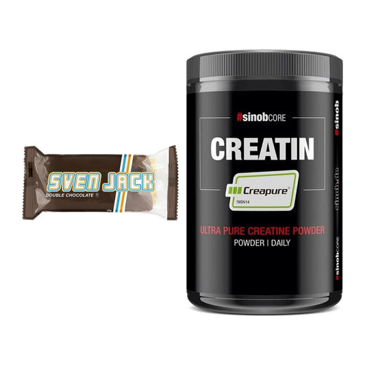 Masseaufbau-Set: Sven Jack (Energycake) 24 + Sinob Creatin CREAPURE – alle enthaltenen Artikel