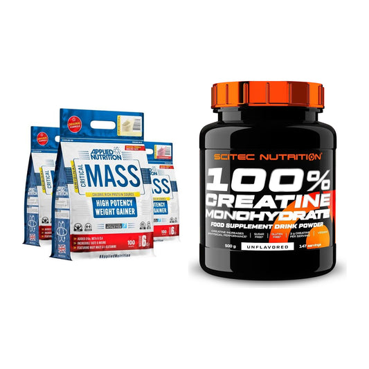 Masseaufbau-Set: Applied Nutrition + Scitec Creatine – alle enthaltenen Artikel