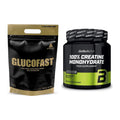 Masseaufbau-Set: Peak Glucofast + BioTech Creatine Monohydrate – alle enthaltenen Artikel