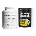 Masseaufbau-Set: ProFuel VEGAIN Pro + ESN Ultrapure Creatine Capsules – alle enthaltenen Artikel