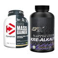 Masseaufbau-Set: Dymatize Super Mass + EFX Kre-Alkalyn Nitro PRO – alle enthaltenen Artikel