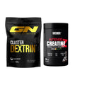 Masseaufbau-Set: GN Cluster Dextrin + Weider Intense Pure Creatine – alle enthaltenen Artikel