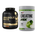 Masseaufbau-Set: Kevin Levrone Anabolic Mass 3kg + MST Creatine Kick – alle enthaltenen Artikel