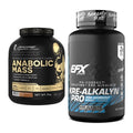Masseaufbau-Set: Kevin Levrone Anabolic Mass 3kg + EFX Kre-Alkalyn PRO – alle enthaltenen Artikel