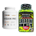 Masseaufbau-Set: ProFuel VEGAIN Pro + Weider Creatin HCL – alle enthaltenen Artikel