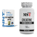 Muskelaufbau-Set: NNT Whey ICED MATCHA LATTE + MST Creatin HCL – alle enthaltenen Artikel