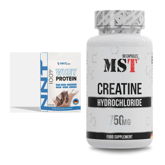 Muskelaufbau-Set: NNT Whey + MST Creatin HCL – alle enthaltenen Artikel