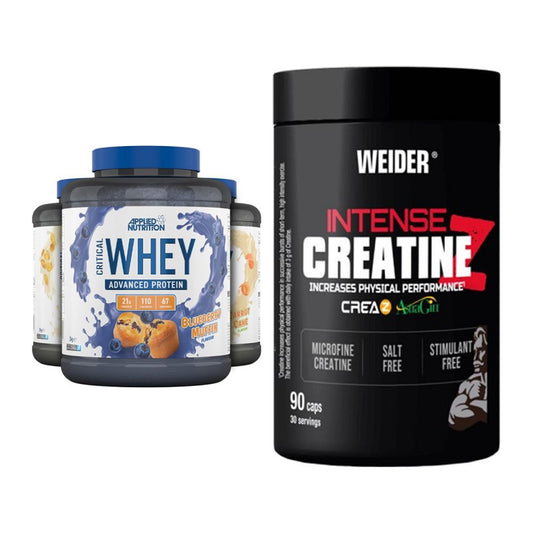 Muskelaufbau-Set: Applied Nutrition + Weider Intense Pure – alle enthaltenen Artikel