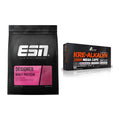 Muskelaufbau-Set: ESN Designer Whey + Olimp Kre Alkalyn 2500 – alle enthaltenen Artikel