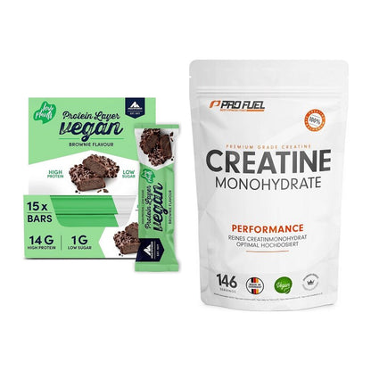 Muskelaufbau-Set: Multipower Vegan Protein + ProFuel Creatine – alle enthaltenen Artikel