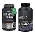 Muskelaufbau-Set: BioTech Iso Whey Zero + EFX Kre-Alkalyn PRO 120 – alle enthaltenen Artikel