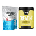 Muskelaufbau-Set: BioTech 100% Pure Whey 900g + ESN Ultrapure Creatine – alle enthaltenen Artikel