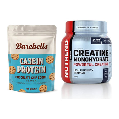 Muskelaufbau-Set: Barebells Casein Protein + Nutrend Creatine – alle enthaltenen Artikel