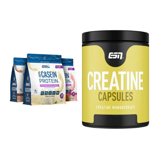 Muskelaufbau-Set: Applied Nutrition 100% + ESN Ultrapure Creatine – alle enthaltenen Artikel