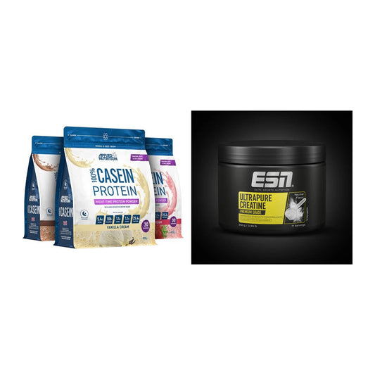 Muskelaufbau-Set: Applied Nutrition 100% + ESN Ultrapure Creatine – alle enthaltenen Artikel