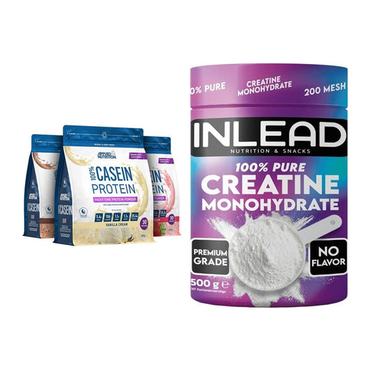 Muskelaufbau-Set: Applied Nutrition 100% + INLEAD Creatine – alle enthaltenen Artikel