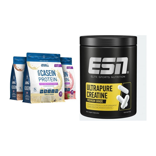 Muskelaufbau-Set: Applied Nutrition 100% + ESN Ultrapure Creatine – alle enthaltenen Artikel