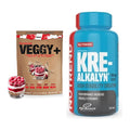 Muskelaufbau-Set: Sinob VEGGY + VEGAN PROTEIN + Nutrend Kre-Alkalyn – alle enthaltenen Artikel
