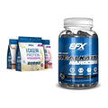 Muskelaufbau-Set: Applied Nutrition 100% + EFX Kre-Alkalyn Hardcore – alle enthaltenen Artikel