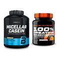 Muskelaufbau-Set: BioTech Micellar Casein + Scitec Creatine – alle enthaltenen Artikel