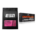Muskelaufbau-Set: ESN Designer Whey + Olimp Creatine Mega Caps – alle enthaltenen Artikel