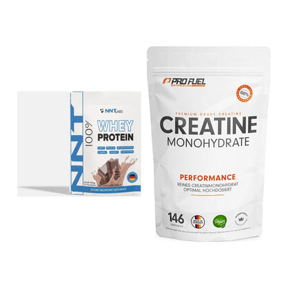 Muskelaufbau-Set: NNT Whey + ProFuel Creatine Monohydrate – alle enthaltenen Artikel