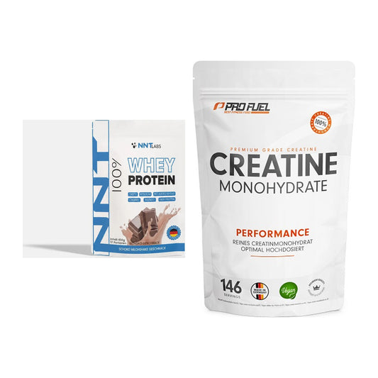 Muskelaufbau-Set: NNT Whey + ProFuel Creatine Monohydrate – alle enthaltenen Artikel