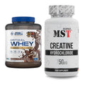 Muskelaufbau-Set: Applied Nutrition Critical Whey + MST Creatin HCL – alle enthaltenen Artikel