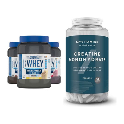 Muskelaufbau-Set: Applied Nutrition + MyProtein MyVitamins – alle enthaltenen Artikel