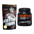 Muskelaufbau-Set: Big Zone Battle Whey + Olimp Creatine Xplode – alle enthaltenen Artikel