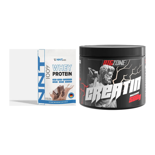 Muskelaufbau-Set: NNT Whey + Big Zone Creatin – alle enthaltenen Artikel