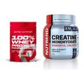 Muskelaufbau-Set: Scitec 100% Whey Protein + Nutrend Creatine – alle enthaltenen Artikel