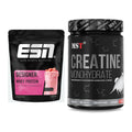 Muskelaufbau-Set: ESN Designer Whey + MST Creatin Monohydrate – alle enthaltenen Artikel