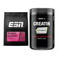 Muskelaufbau-Set: ESN Designer Whey + Sinob Creatin CREAPURE – alle enthaltenen Artikel