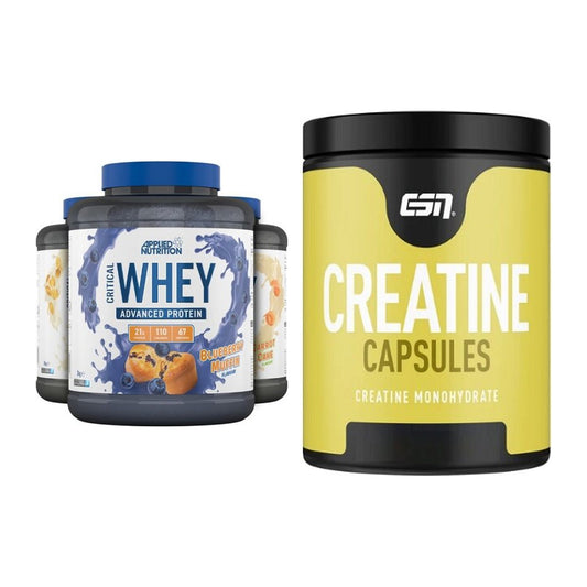 Muskelaufbau-Set: Applied Nutrition + ESN Ultrapure Creatine – alle enthaltenen Artikel