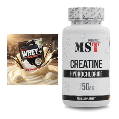 Muskelaufbau-Set: Sinob Honest Whey+ + MST Creatin HCL – alle enthaltenen Artikel