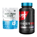 Muskelaufbau-Set: BioTech 100% Pure Whey + EFX Kre-Alkalyn Ripped – alle enthaltenen Artikel