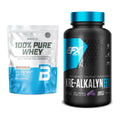 Muskelaufbau-Set: BioTech 100% Pure Whey + EFX Kre-Alkalyn – alle enthaltenen Artikel