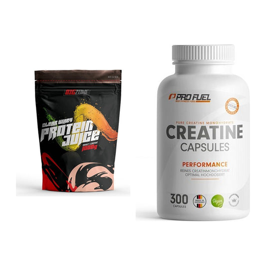 Muskelaufbau-Set: Big Zone Clear Whey + ProFuel Creatine – alle enthaltenen Artikel