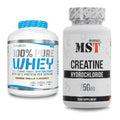 Muskelaufbau-Set: BioTech 100% Pure Whey + MST Creatin HCL – alle enthaltenen Artikel