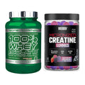 Muskelaufbau-Set: Scitec Whey Isolate + Weider Micronized – alle enthaltenen Artikel