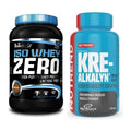 Muskelaufbau-Set: BioTech Iso Whey Zero 908g + Nutrend Kre-Alkalyn – alle enthaltenen Artikel