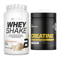 Muskelaufbau-Set: BioTech Whey Shake 1000g + Dedicated Creatine – alle enthaltenen Artikel