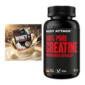 Muskelaufbau-Set: Sinob Honest Whey+ + Body Attack 100% Pure Creatine – alle enthaltenen Artikel