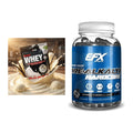 Muskelaufbau-Set: Sinob Honest Whey+ + EFX Kre-Alkalyn Hardcore – alle enthaltenen Artikel