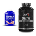 Muskelaufbau-Set: Scitec Whey Infusion + MST Creatine Monohydrate – alle enthaltenen Artikel
