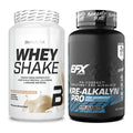 Muskelaufbau-Set: BioTech Whey Shake + EFX Kre-Alkalyn PRO – alle enthaltenen Artikel