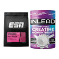 Muskelaufbau-Set: ESN Designer Whey + INLEAD Creatine Monohydrate – alle enthaltenen Artikel